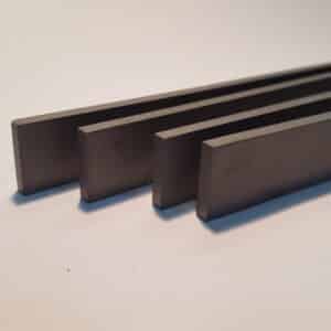 Płytka z węglika spiekanego o przekroju prostokątnym  3x10x310 K20